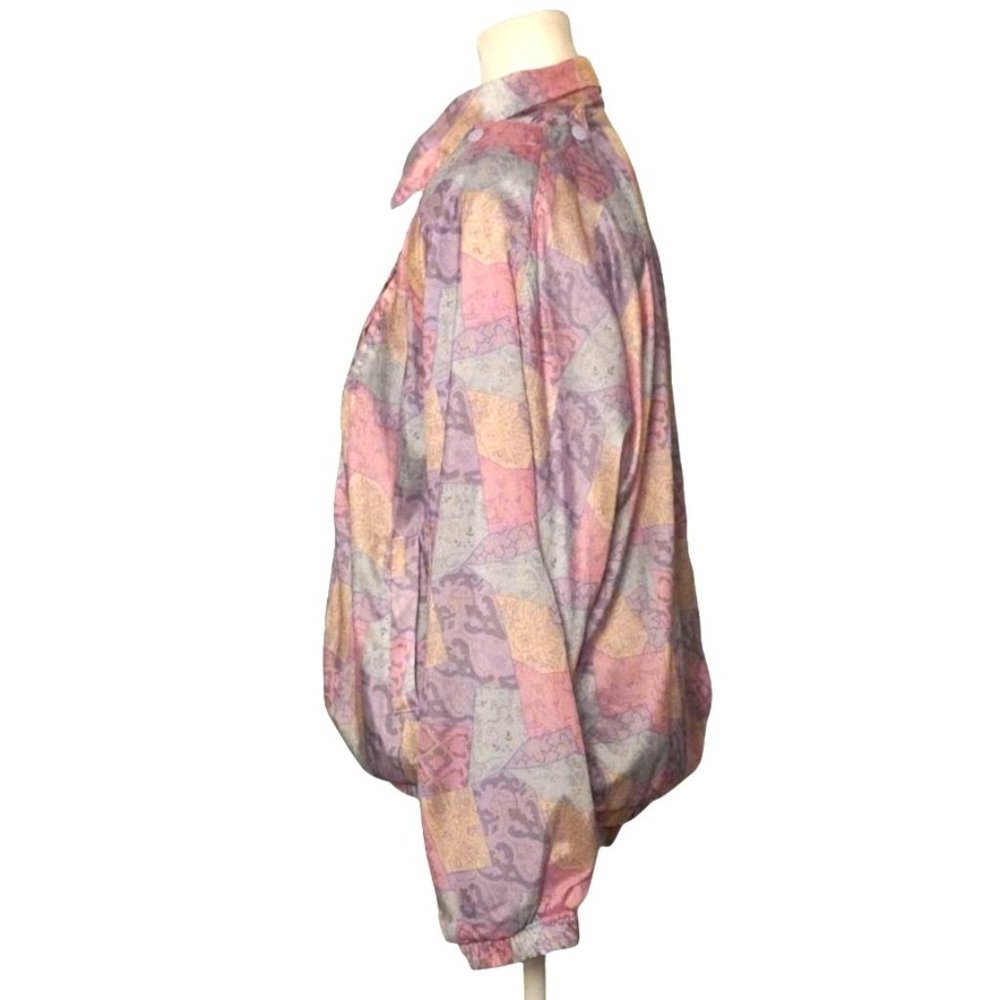 Vintage Convertible Windbreaker Jacket Vest, Bomber Jacket, Streetwear Style - Picture 7 of 11